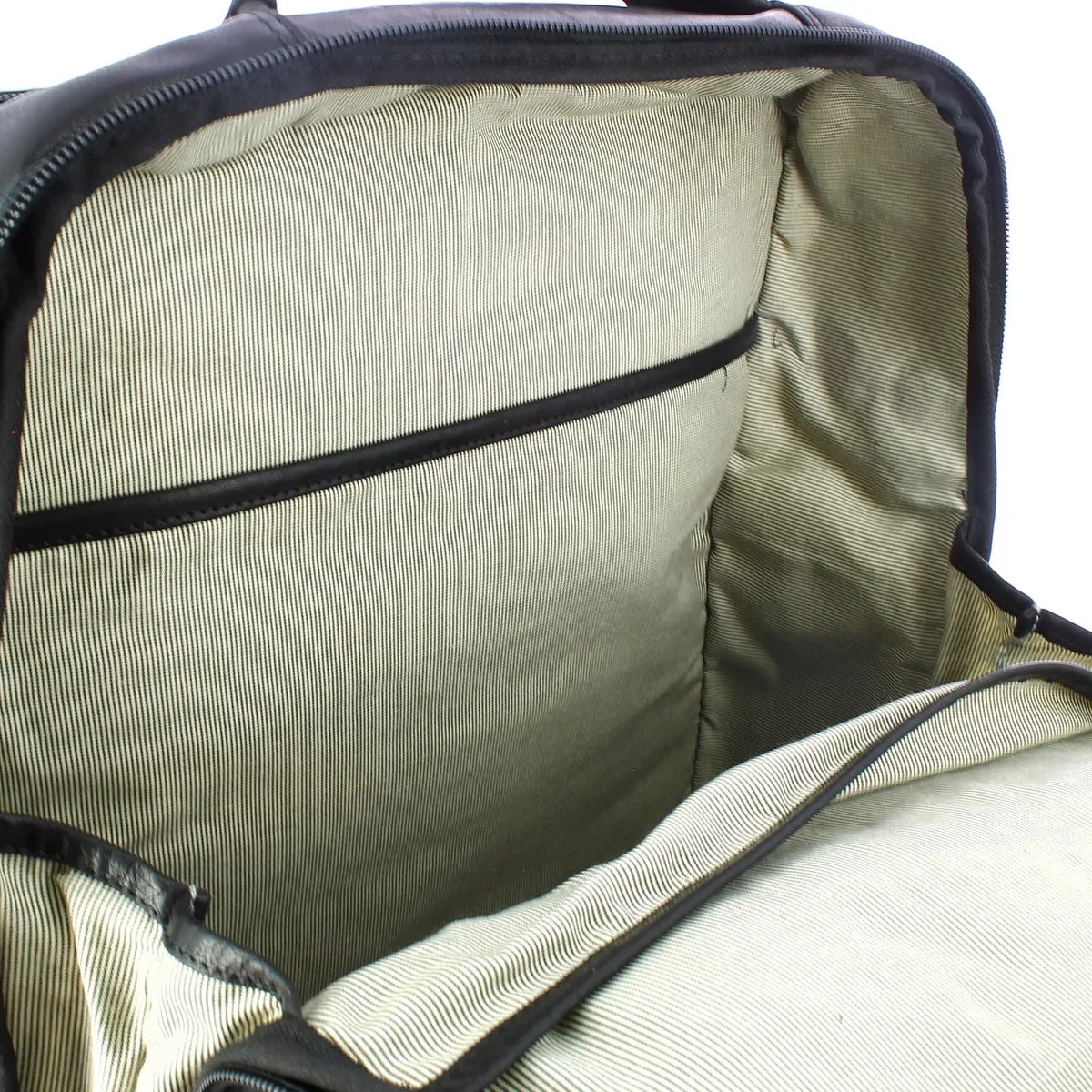 Aeronautica Militare - Zaino Grande in pelle - AM305 - NERO