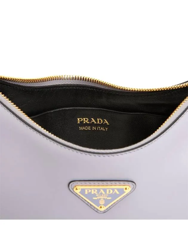 Arque Leather Shoulder Bag Wisteria