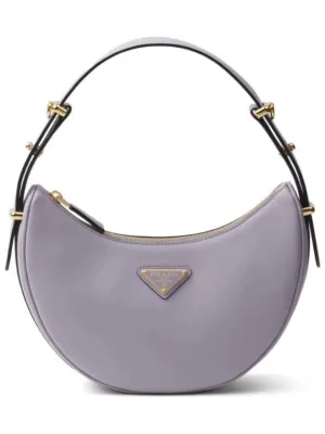 Arque Leather Shoulder Bag Wisteria