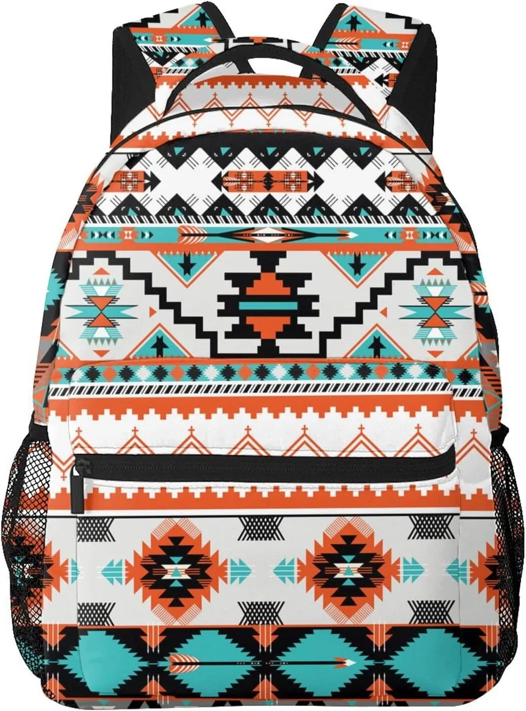 Aztec Western Tribal Backpack For School Laptop Bags Bookbag Big Casual Daypack For Student Girls Boys Kids Teens Travel Sports Work