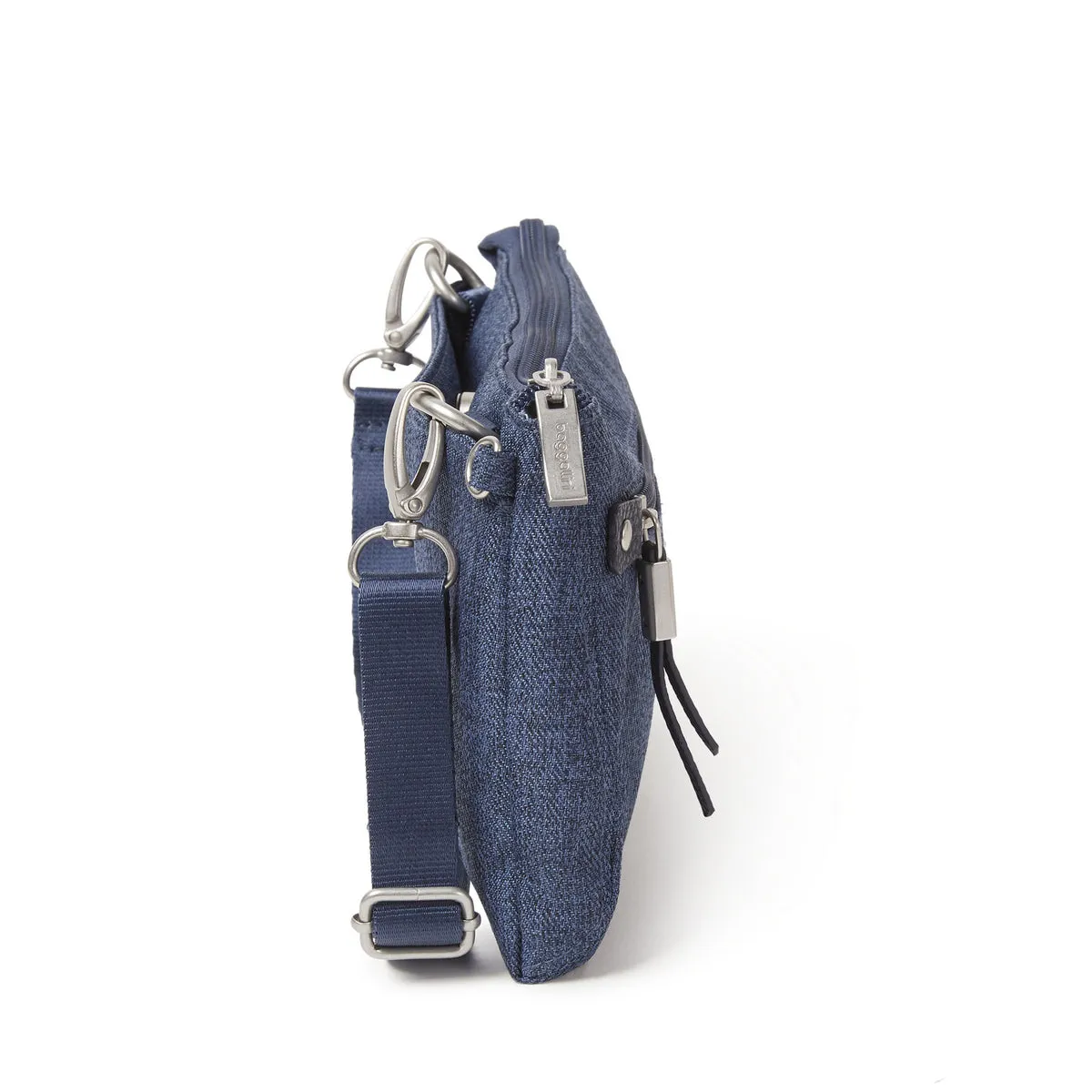 Baggallini RFID Transit Bagg - Steel Blue