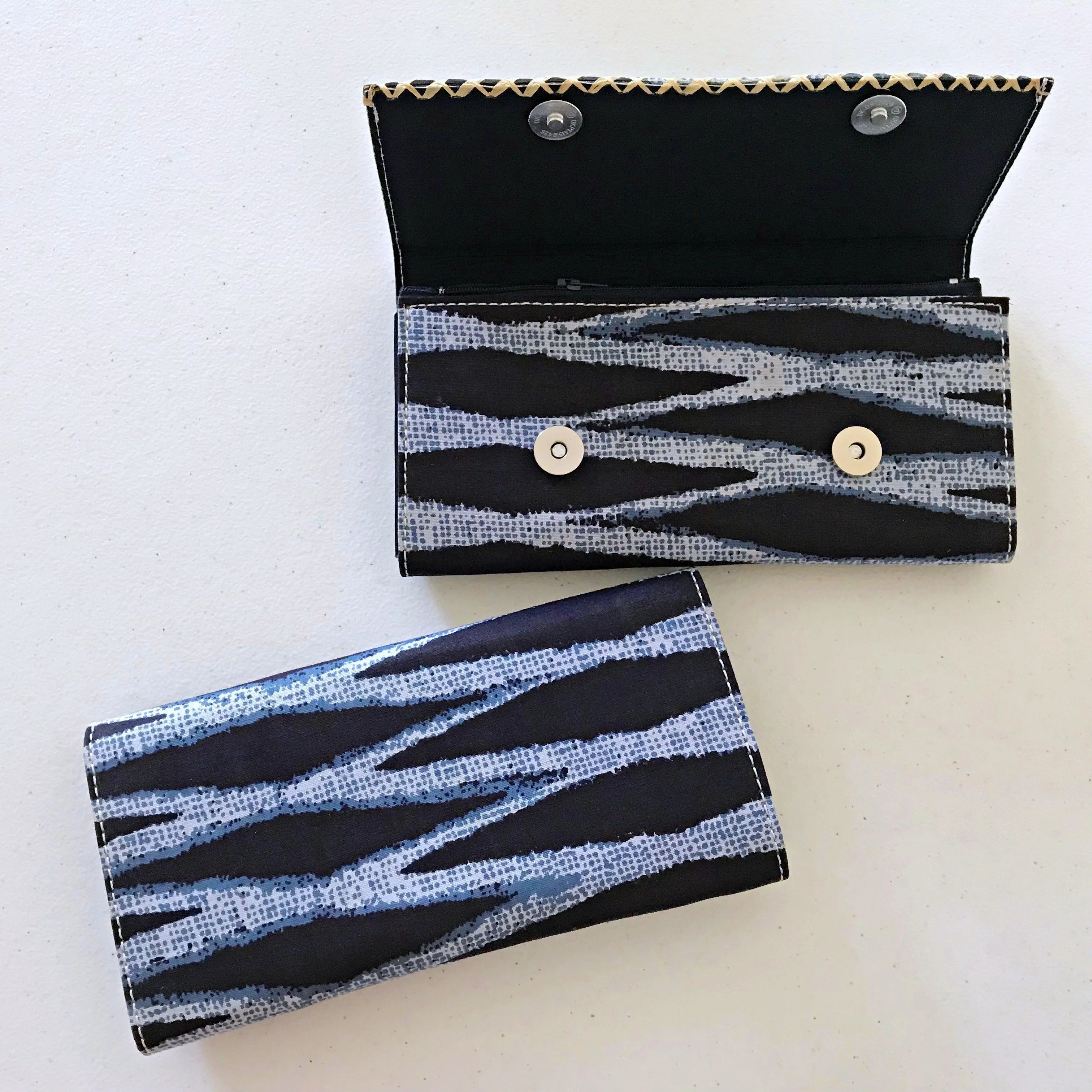 Bandjoun Bamileke African Print Purse Wallet