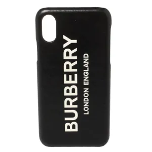 Black Leather Iphone X/XS Case