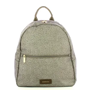 Borbonese - Zaino Medium Tortora Marrone - 224080J47 - TORTORA/MARRONE
