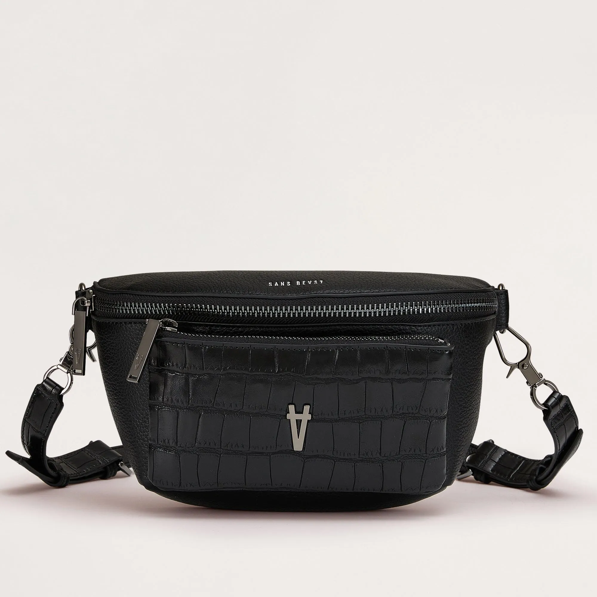 Bright Spark Crossbody - Noir   Gunmetal