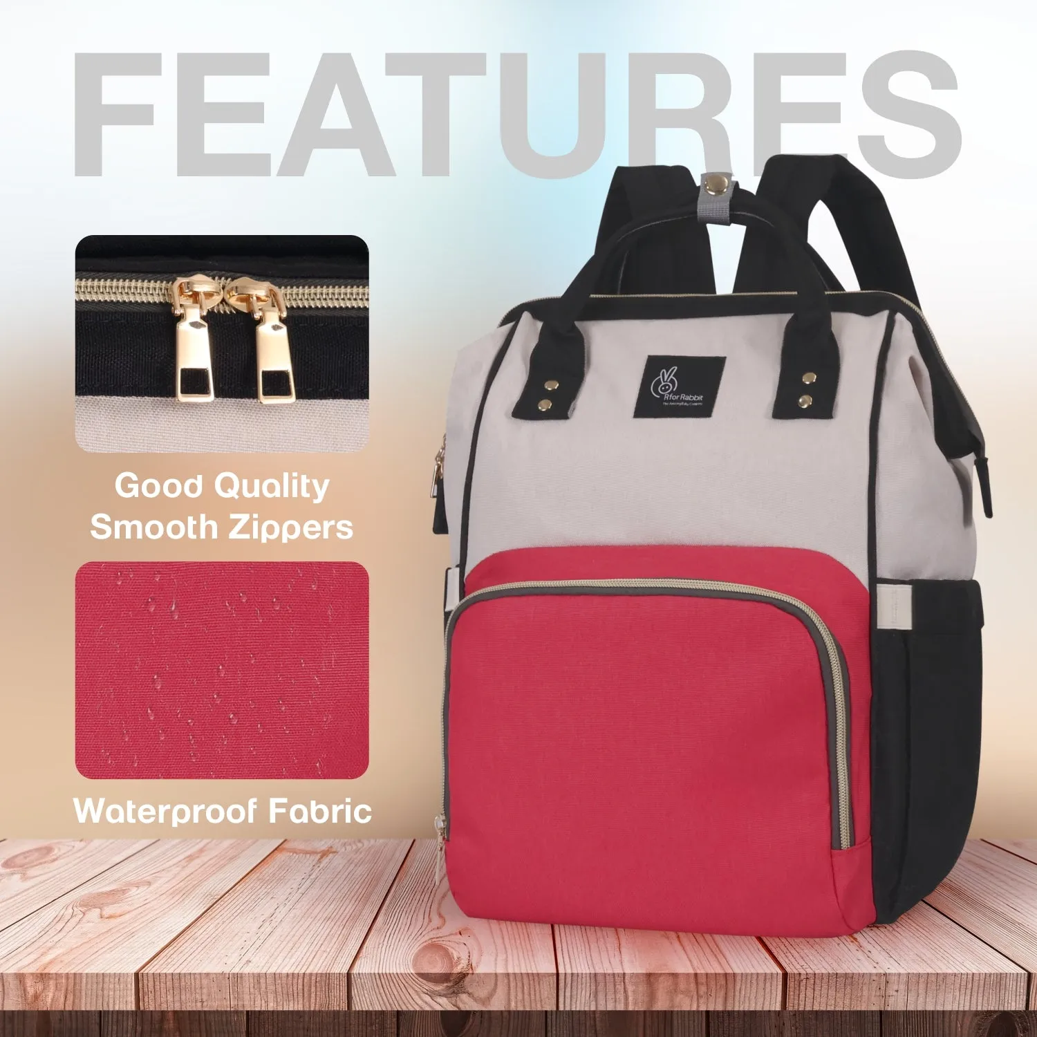 Caramello Diaper Bag Smart and Fashionable Diaper Bag For Moms
