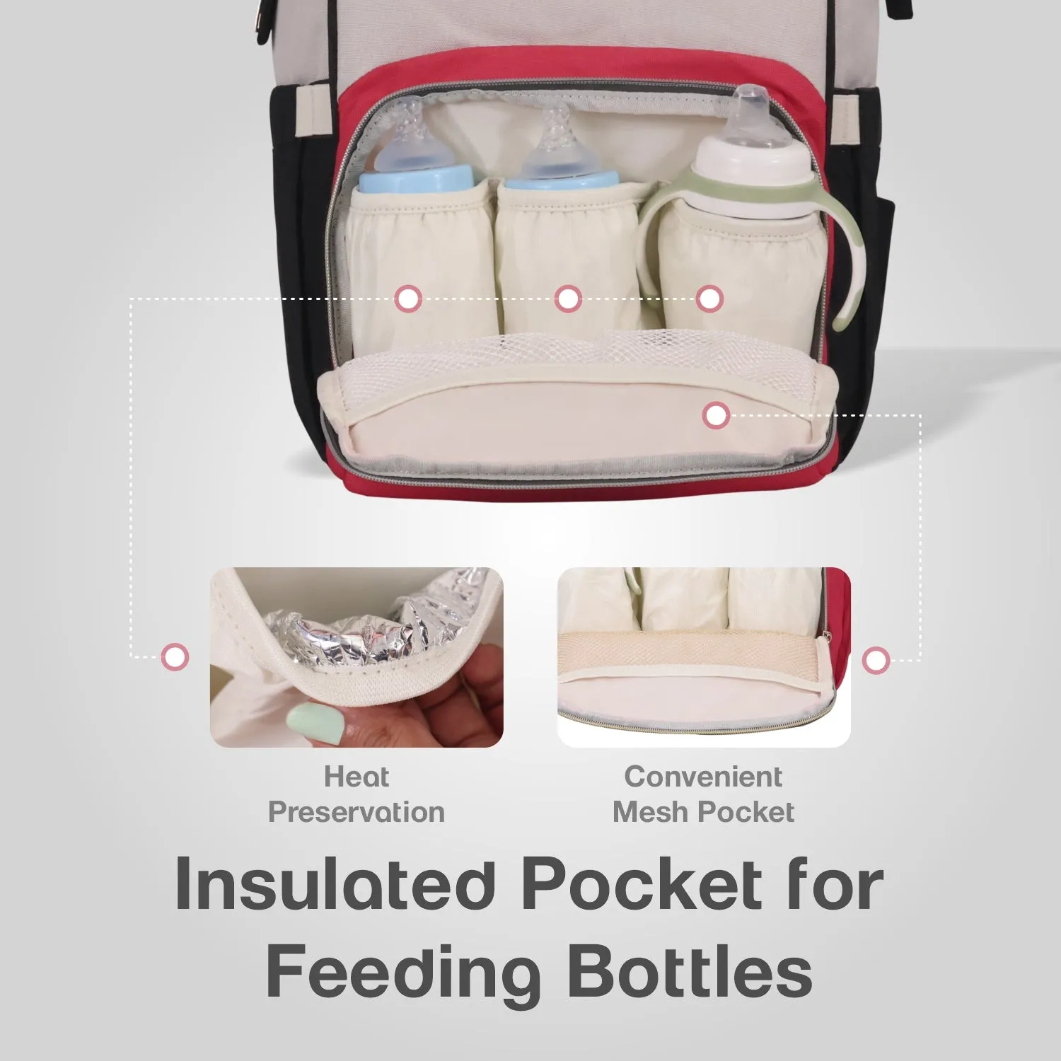 Caramello Diaper Bag Smart and Fashionable Diaper Bag For Moms