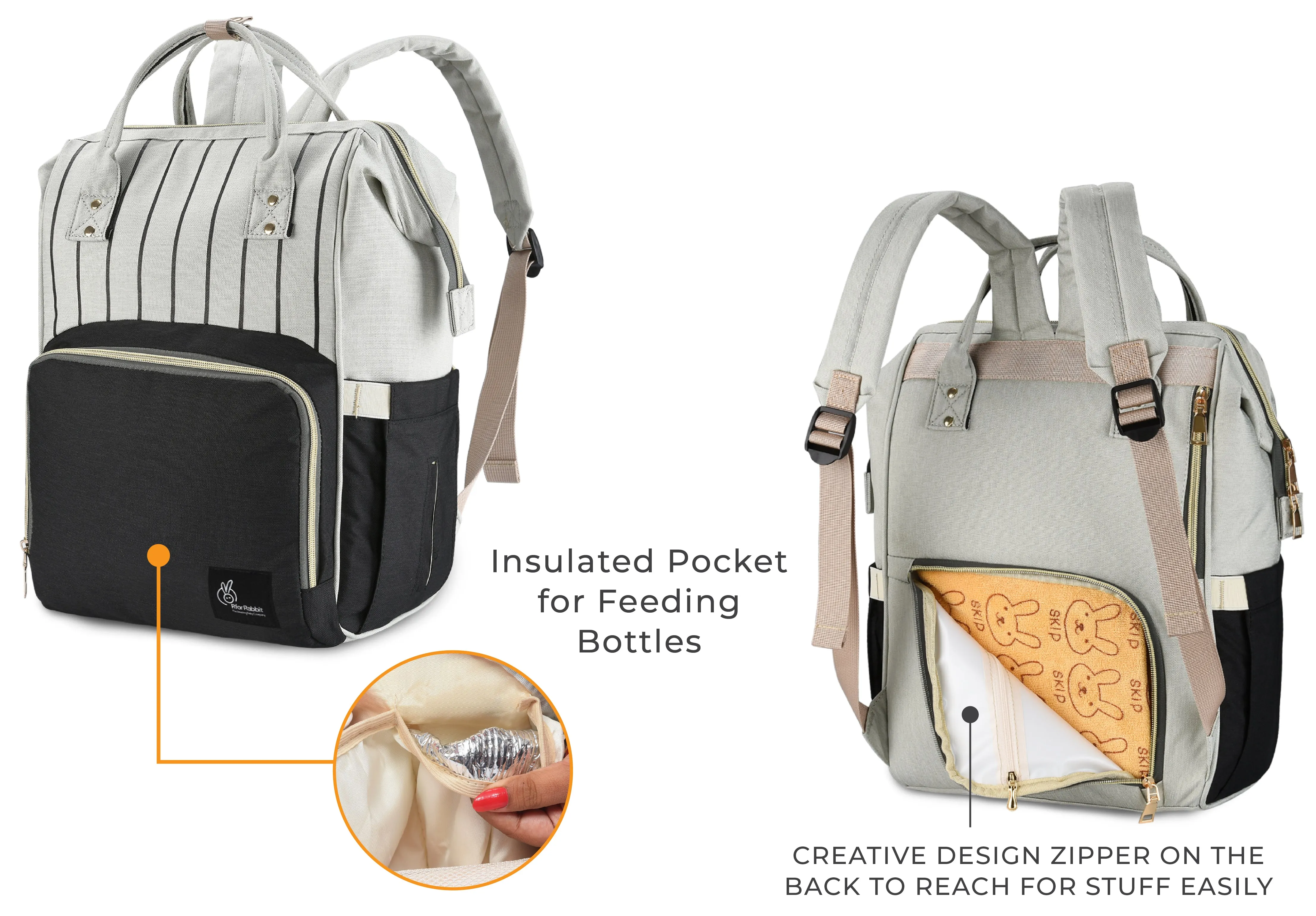 Caramello Diaper Bag Smart and Fashionable Diaper Bag For Moms