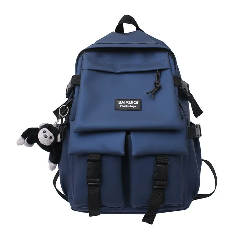 Christmas Gift New backpack Women's Bag Large Capacity Nylon Men's  Travel Bag Girls School Book Bags Spring 2021 Backpack Femal For Boys
