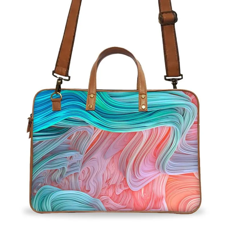Color Splash Deluxe Laptop Bag