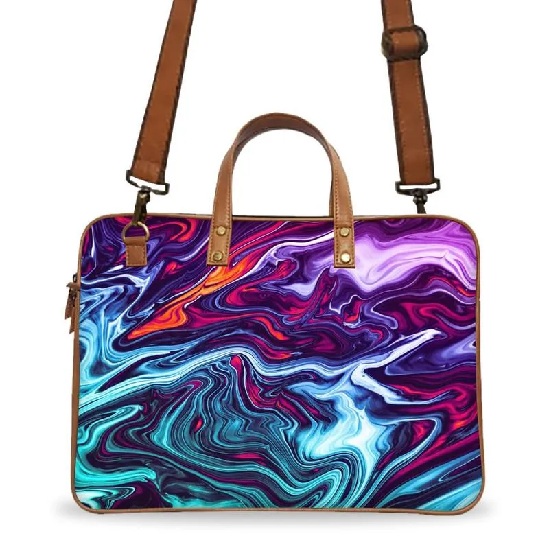 Color Splash Deluxe Laptop Bag
