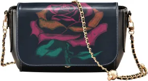 Crossbody Bags for Women Trendy Women's Black Shoulder Bag Small PU Leather Flap Cross Body Bag Handbags