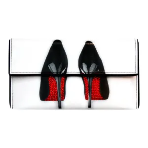 Crystal Heels Clutch