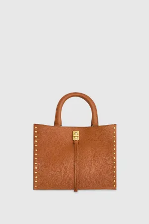 Darren Small Tote Bag In Brown