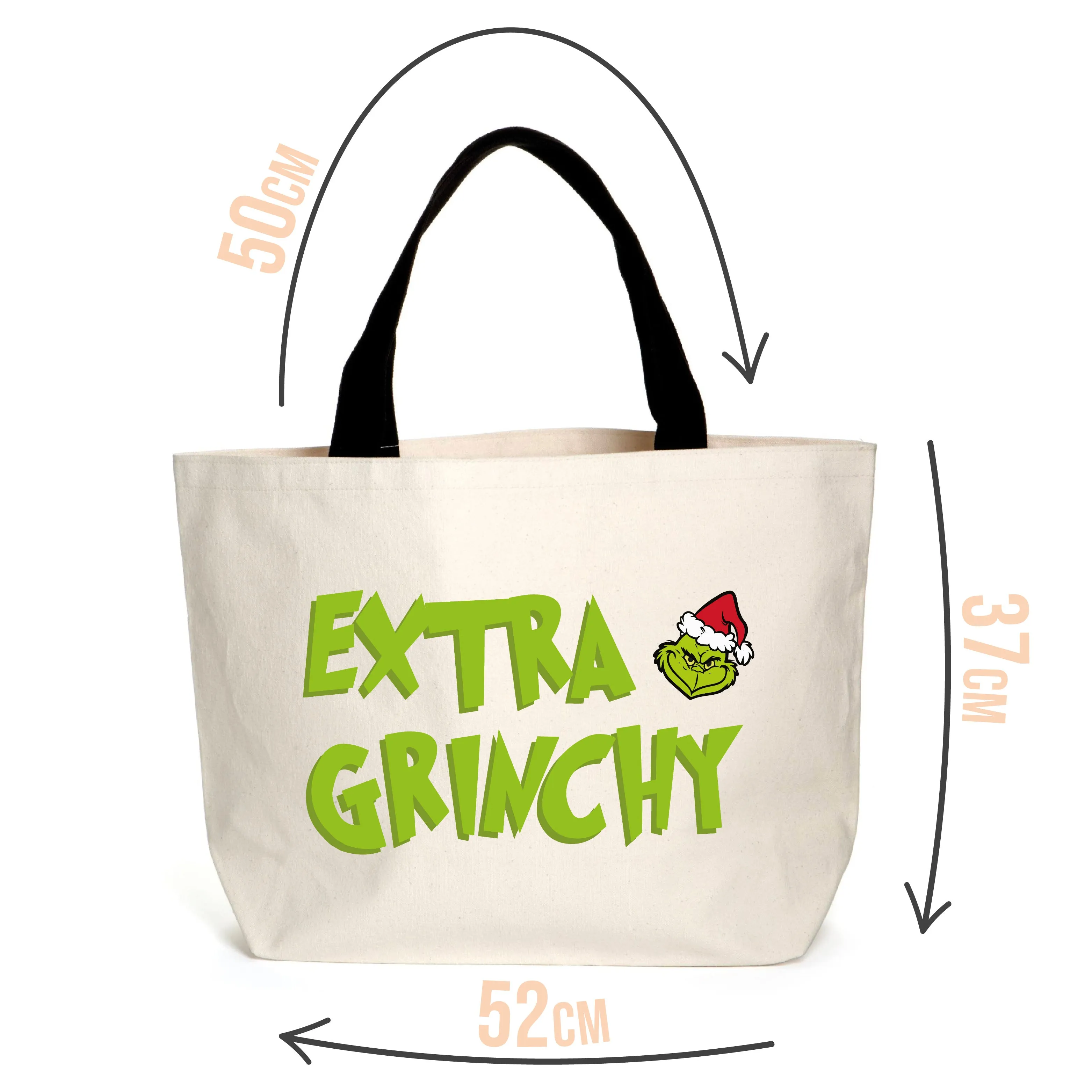 Extra Grinchy Tote
