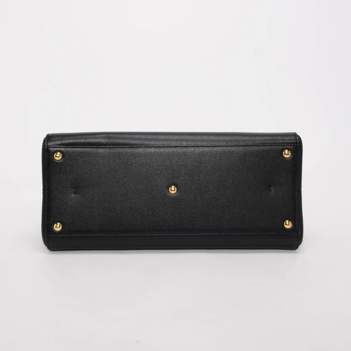 Fendi Black Vitello Elite Large 3Jours Tote