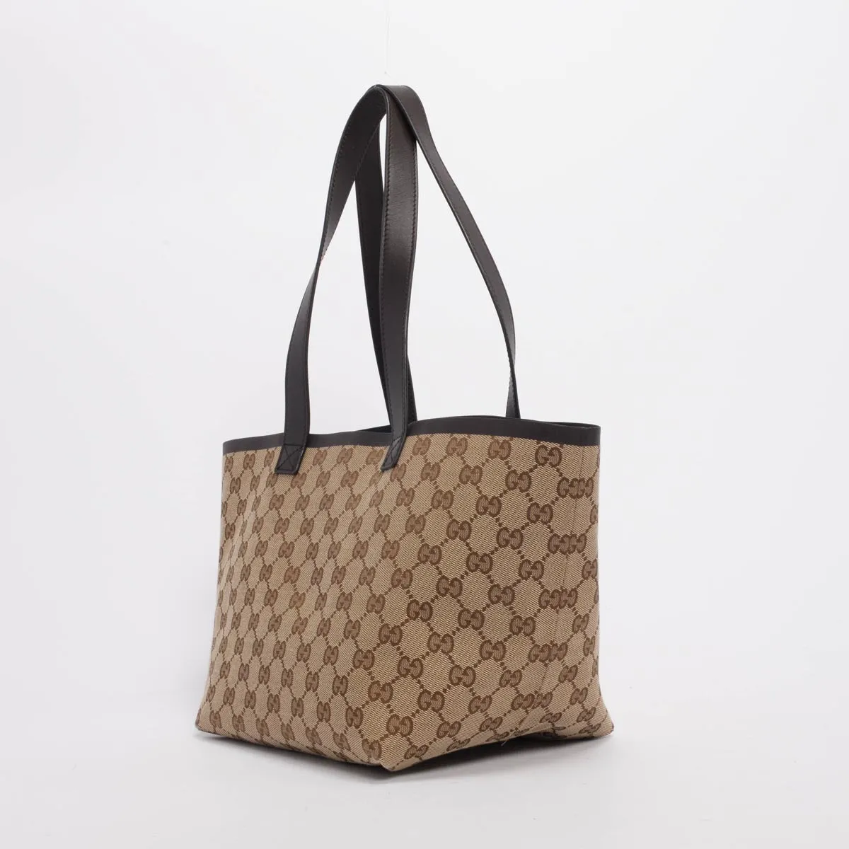 Gucci Beige GG Canvas Totissima Small Tote