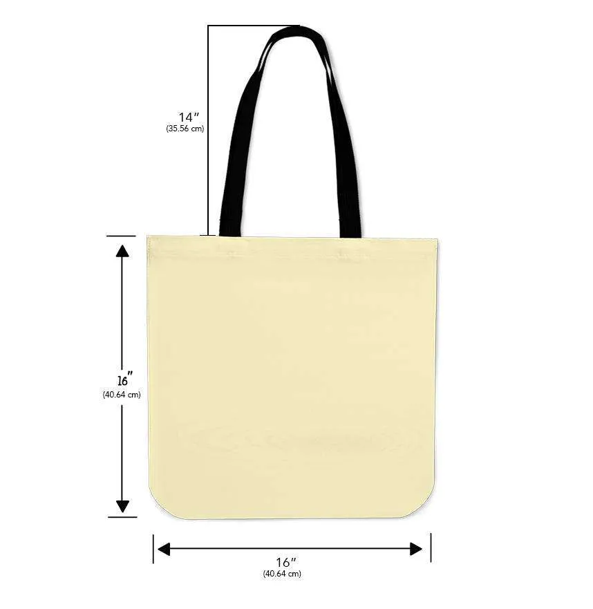 Jesus is inside My Heart Cross inside a Heart Fabric Totebag Reusable Shopping Tote