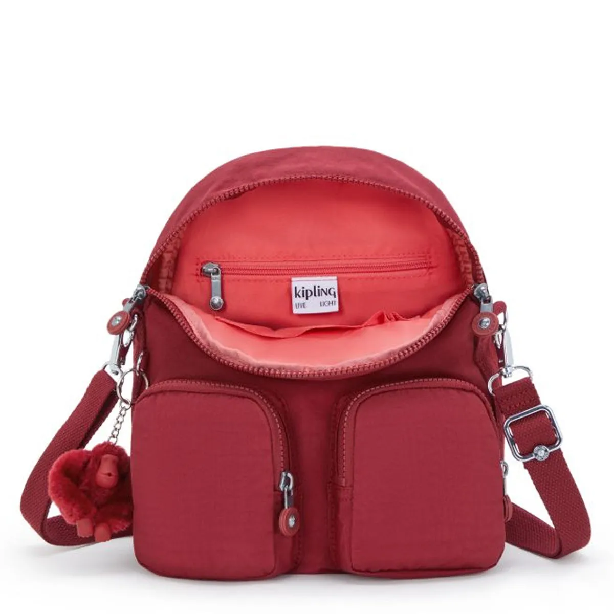 Kipling - Zainetto Firefly Up Funky Red - KPK12887 - FUNKY/RED