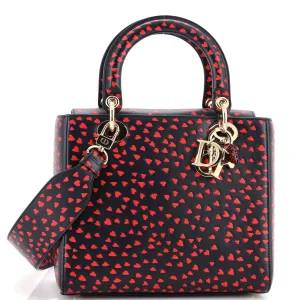 Lady Dior Bag I Love Paris Printed Leather Medium