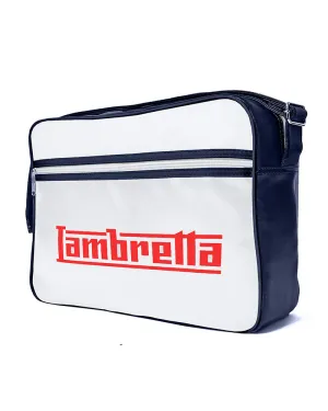 Lambretta Logo Flight Bag Navy / White - 1008