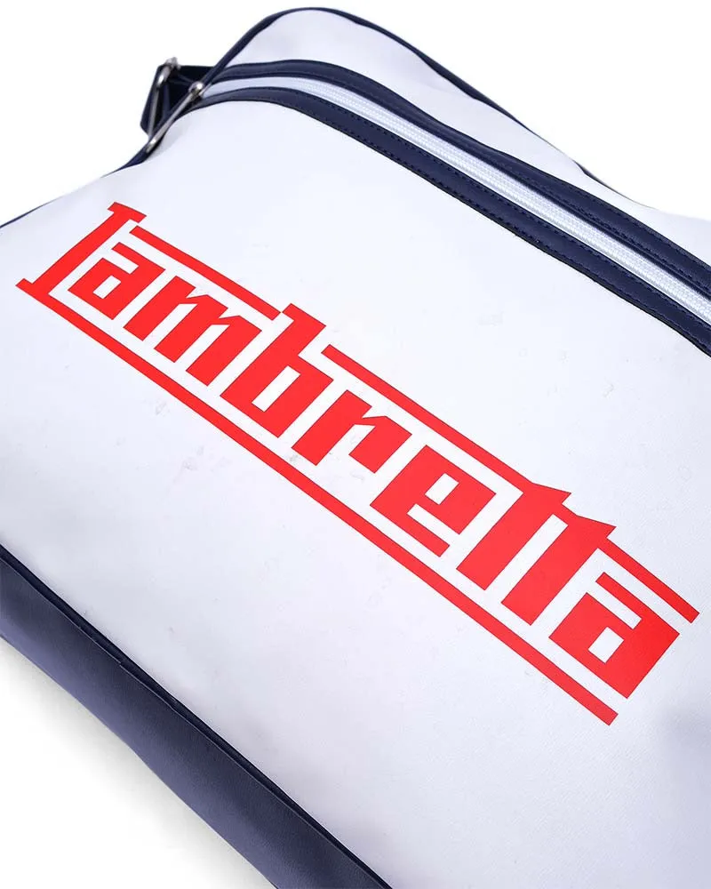 Lambretta Logo Flight Bag Navy / White - 1008