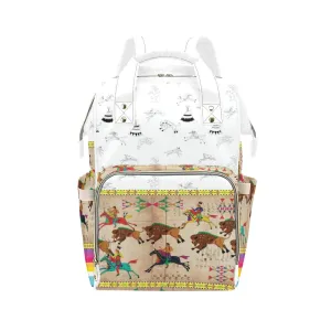 Ledger Hunt Clay Multi-Function Diaper Backpack/Diaper Bag