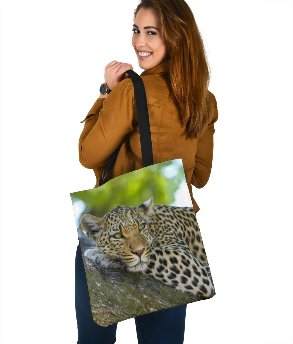 Leopard Shoulder Tote Bag