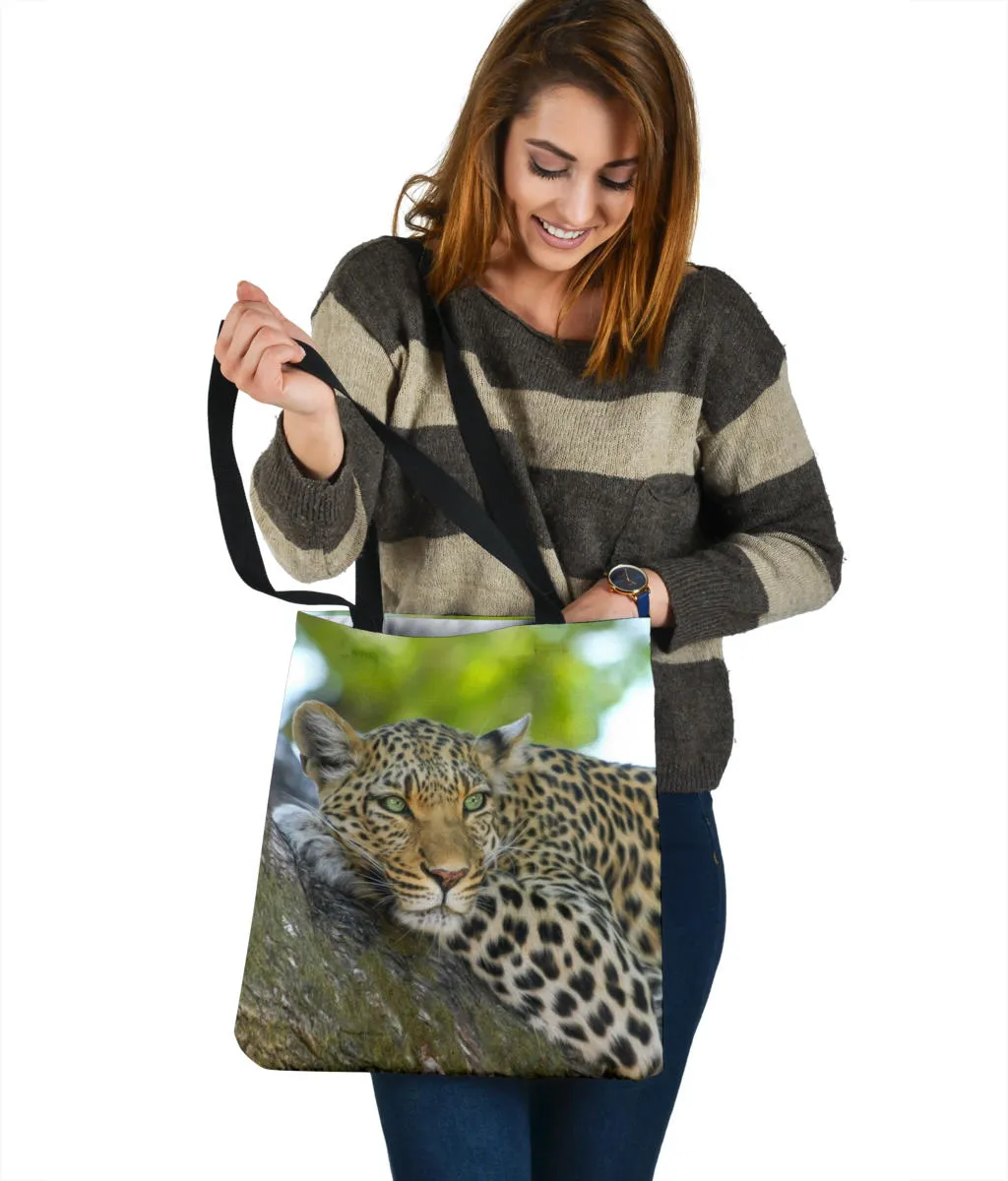 Leopard Shoulder Tote Bag