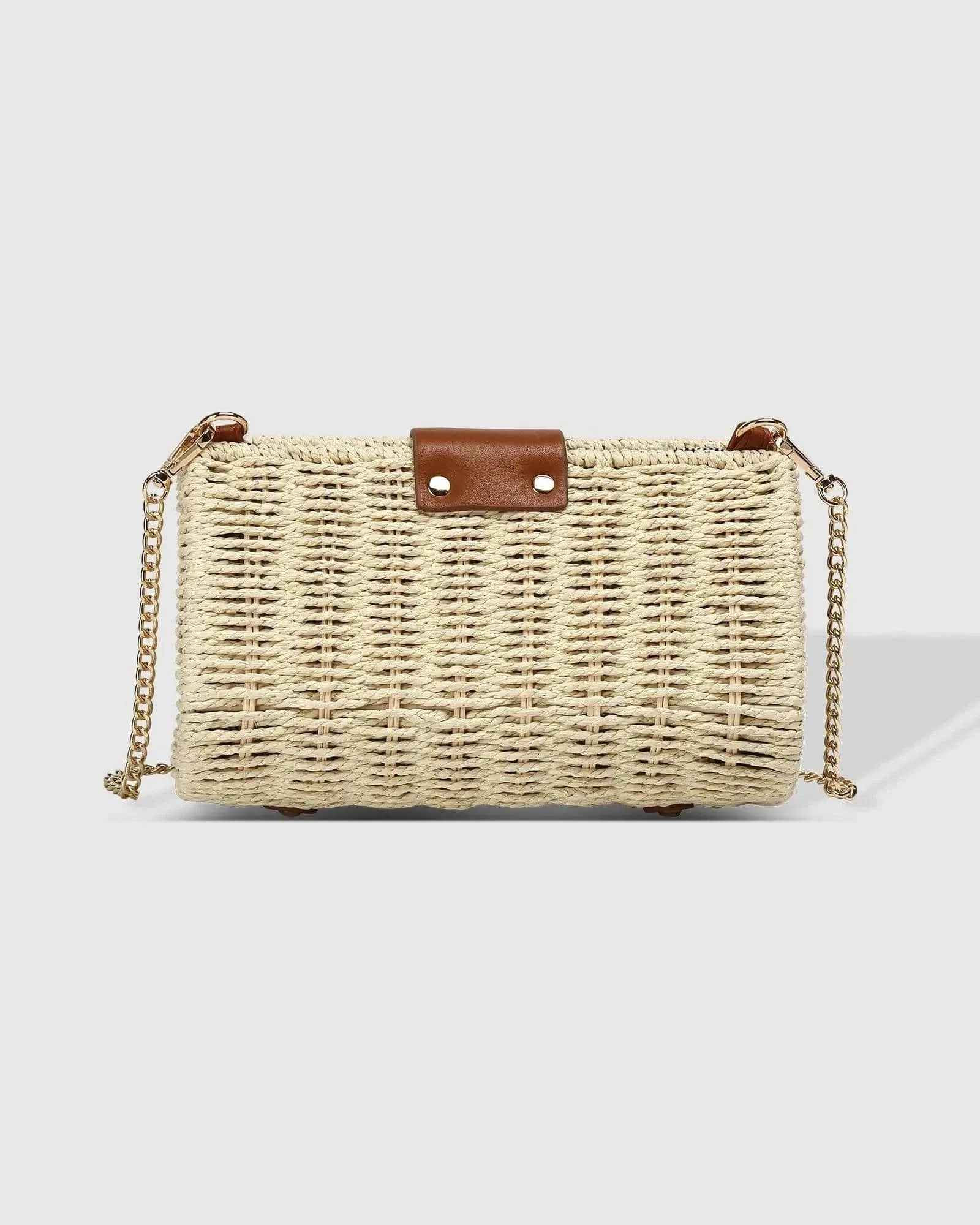 LOUENHIDE OPHELIA RAFFIA CROSSBODY BAG