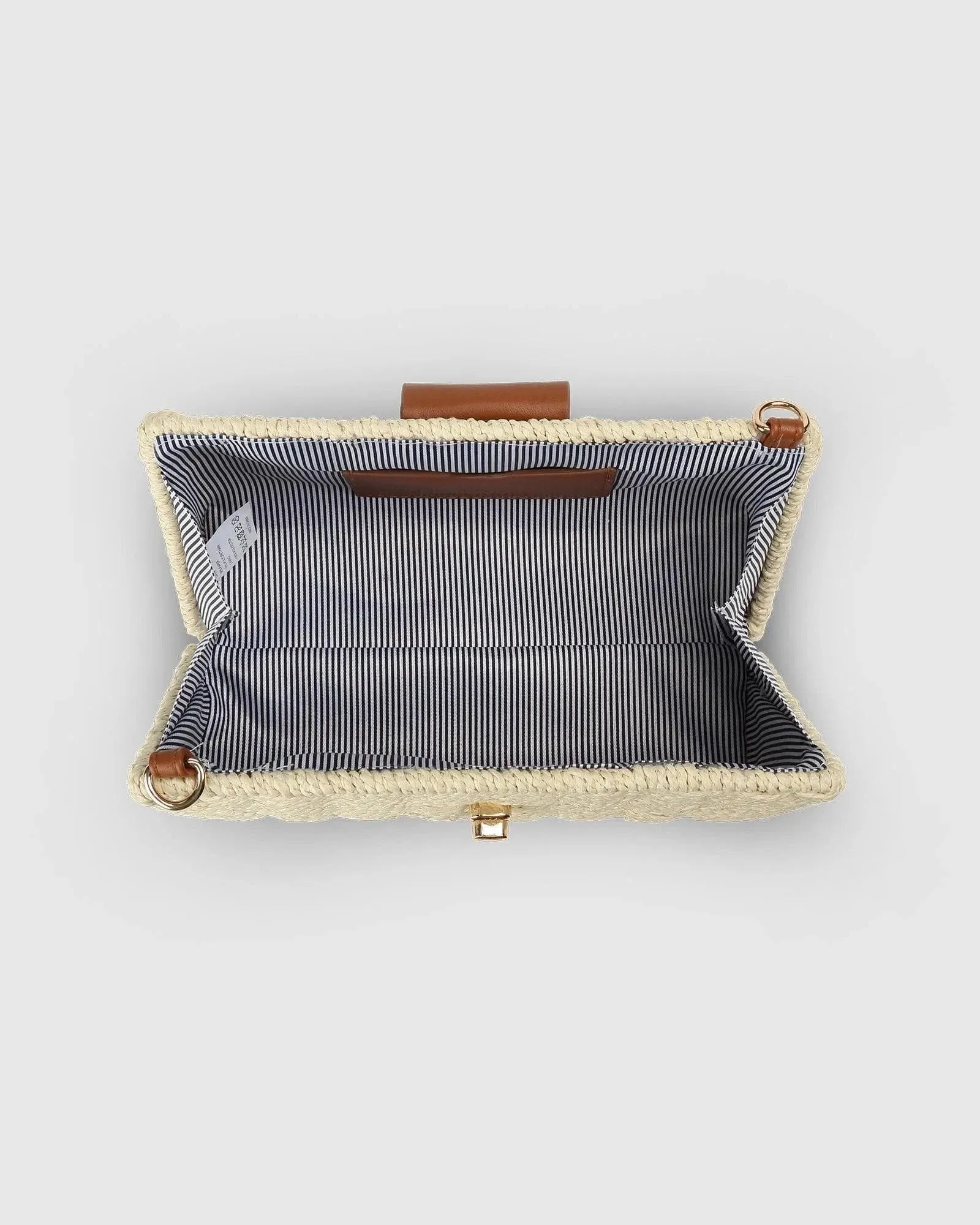 LOUENHIDE OPHELIA RAFFIA CROSSBODY BAG