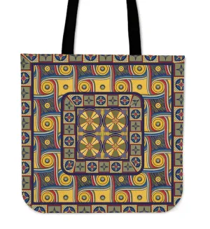 My Happy Place Gallifrey One Carpet Fabric Reusable Shopping Tote