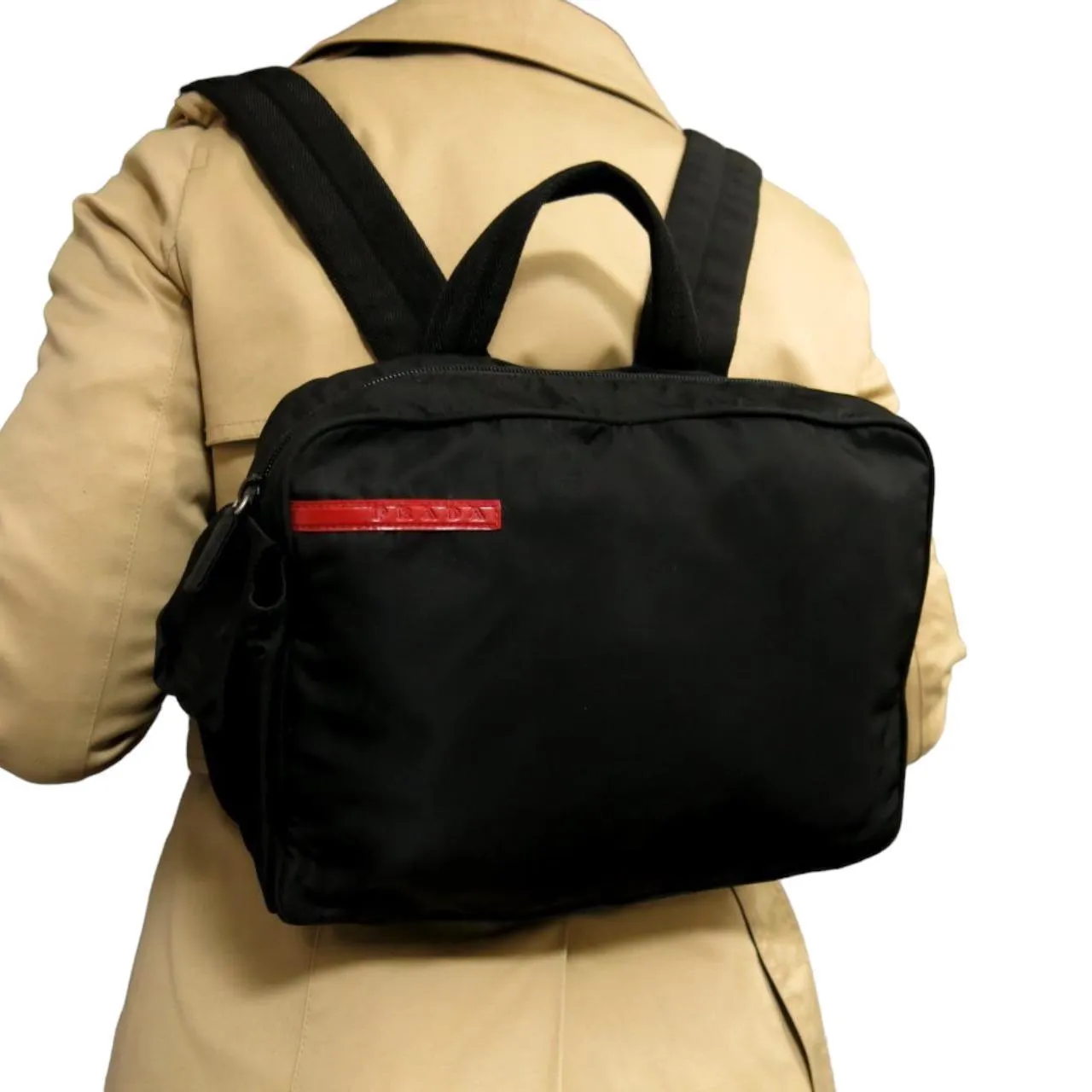 Prada sports Nylon backpack Black