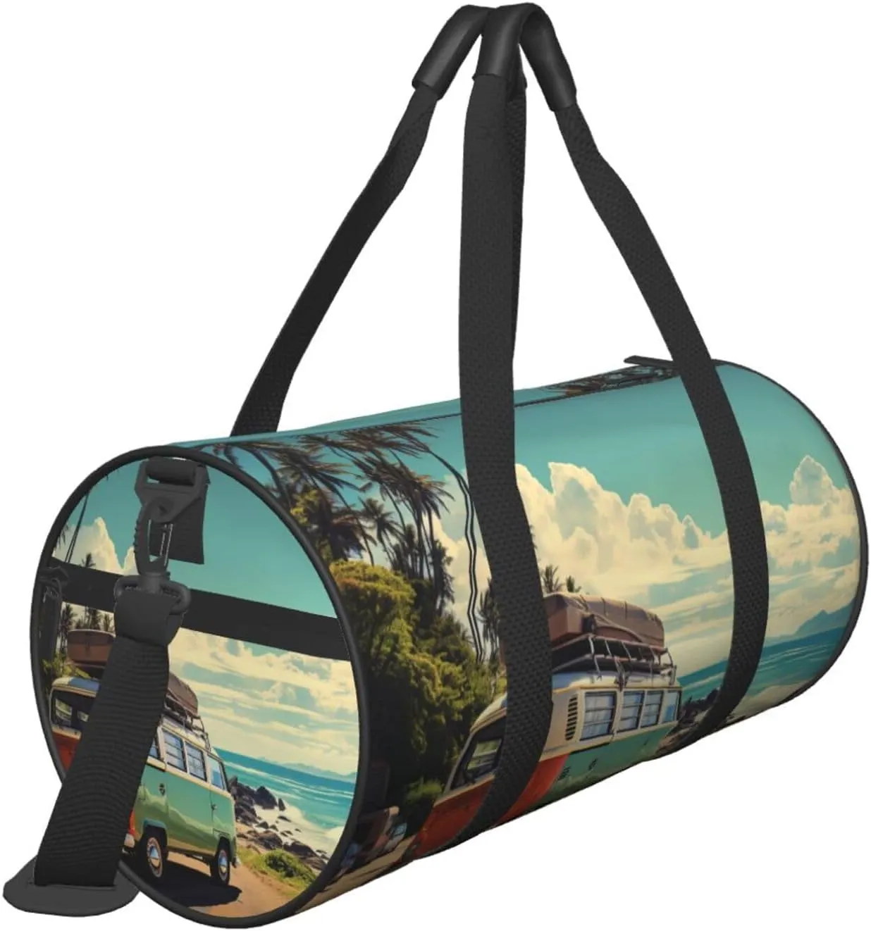 Sports Gym Bag for Women Men Travel Duffel Bag Tote Weekender Bag Carry on Overnight Bag for Travel Swimming Fitness Workout Sports Summer Road Trip Duffle Bag