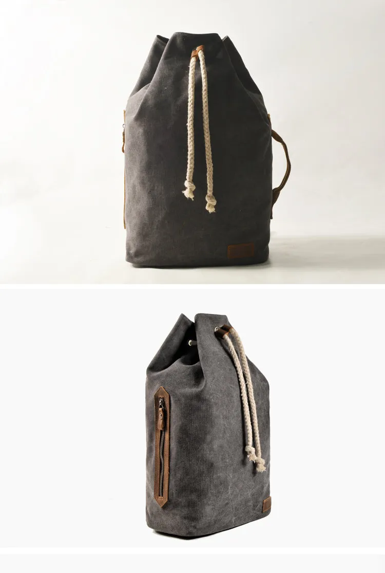 Sports Gym Canvas Backpack