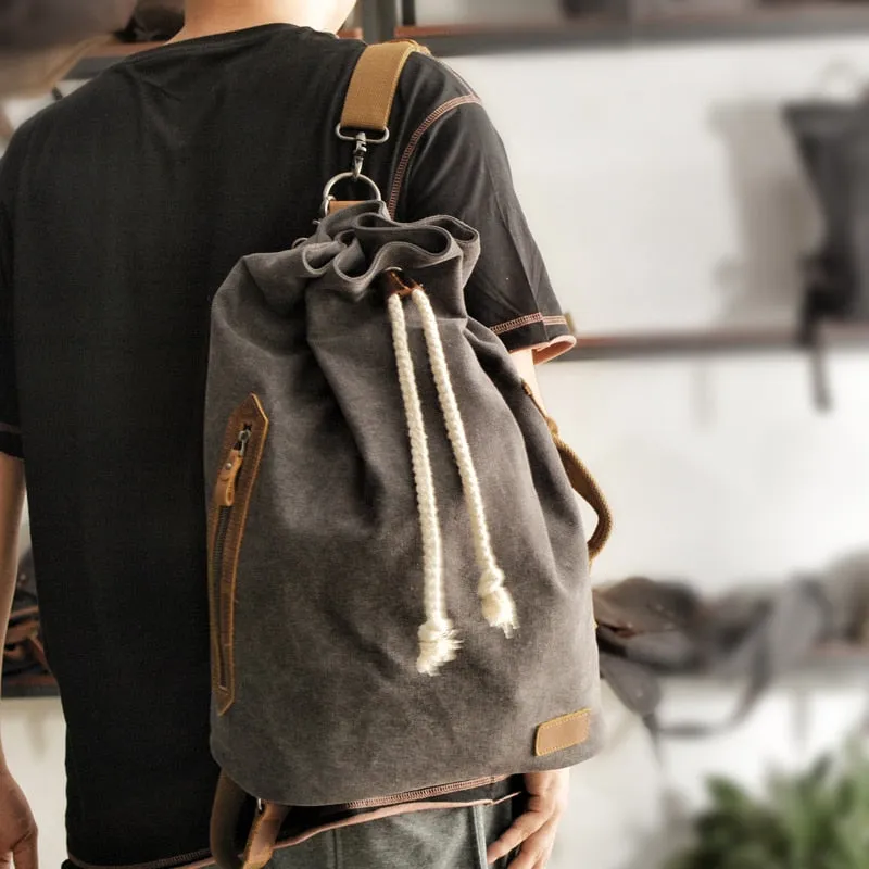Sports Gym Canvas Backpack