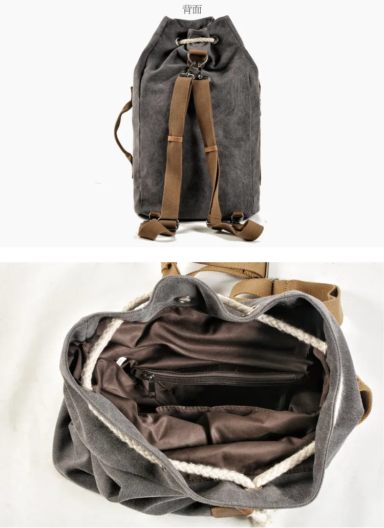 Sports Gym Canvas Backpack