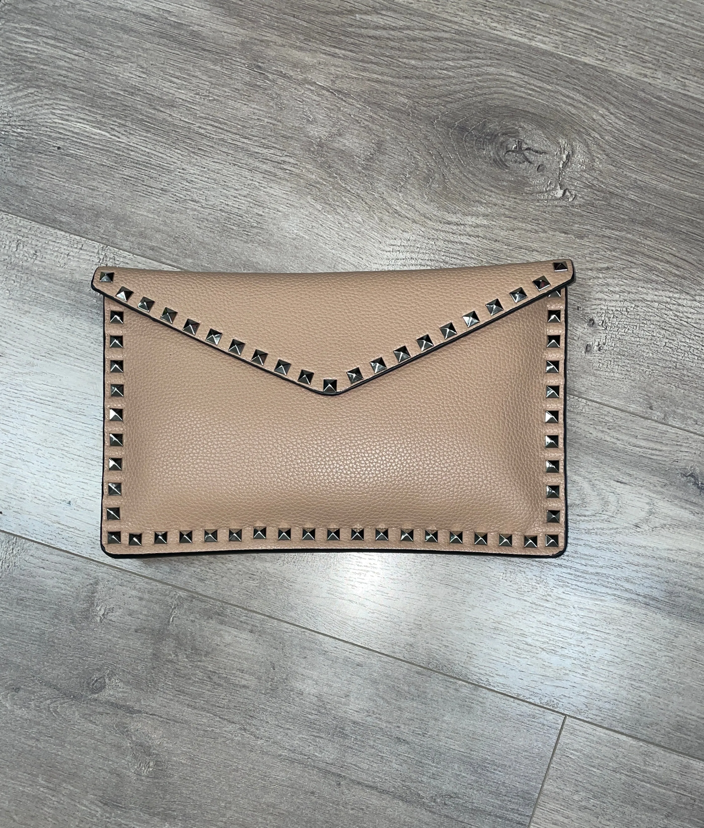 Studded Envelope Clutch