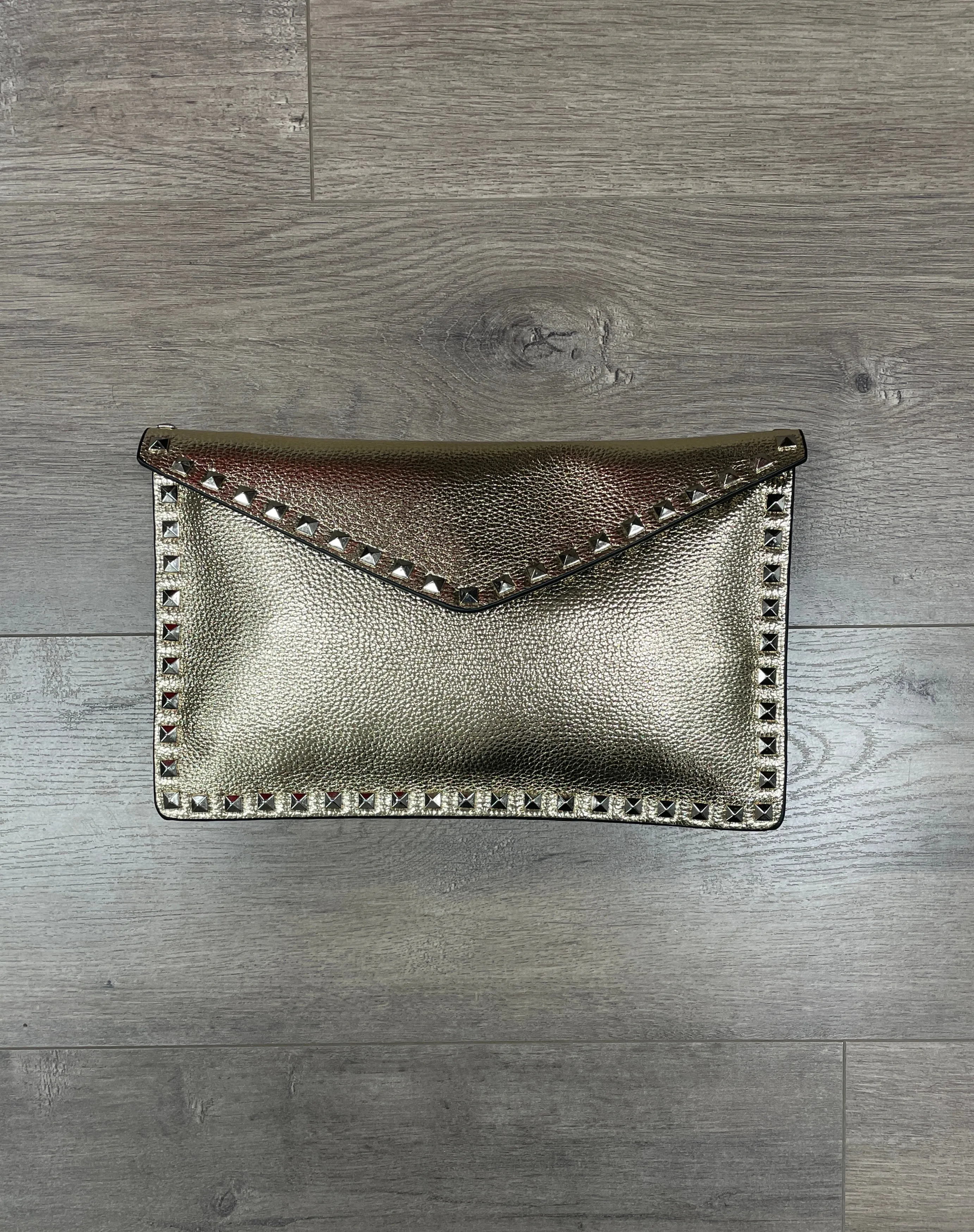 Studded Envelope Clutch