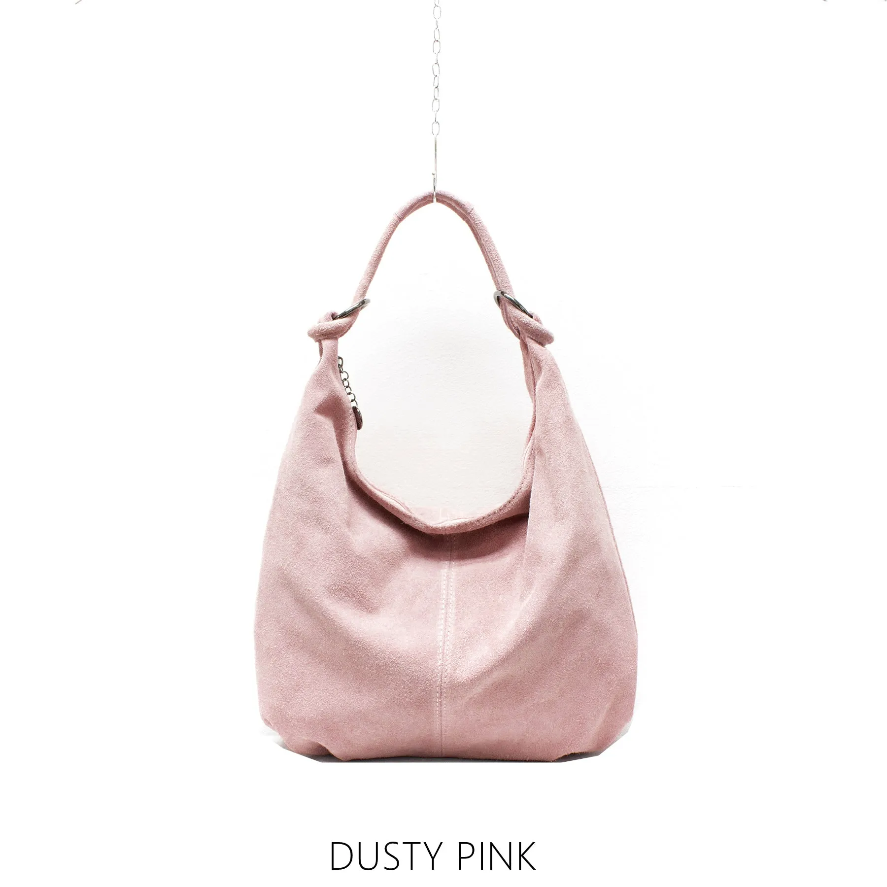 Suede Shoulder Bag