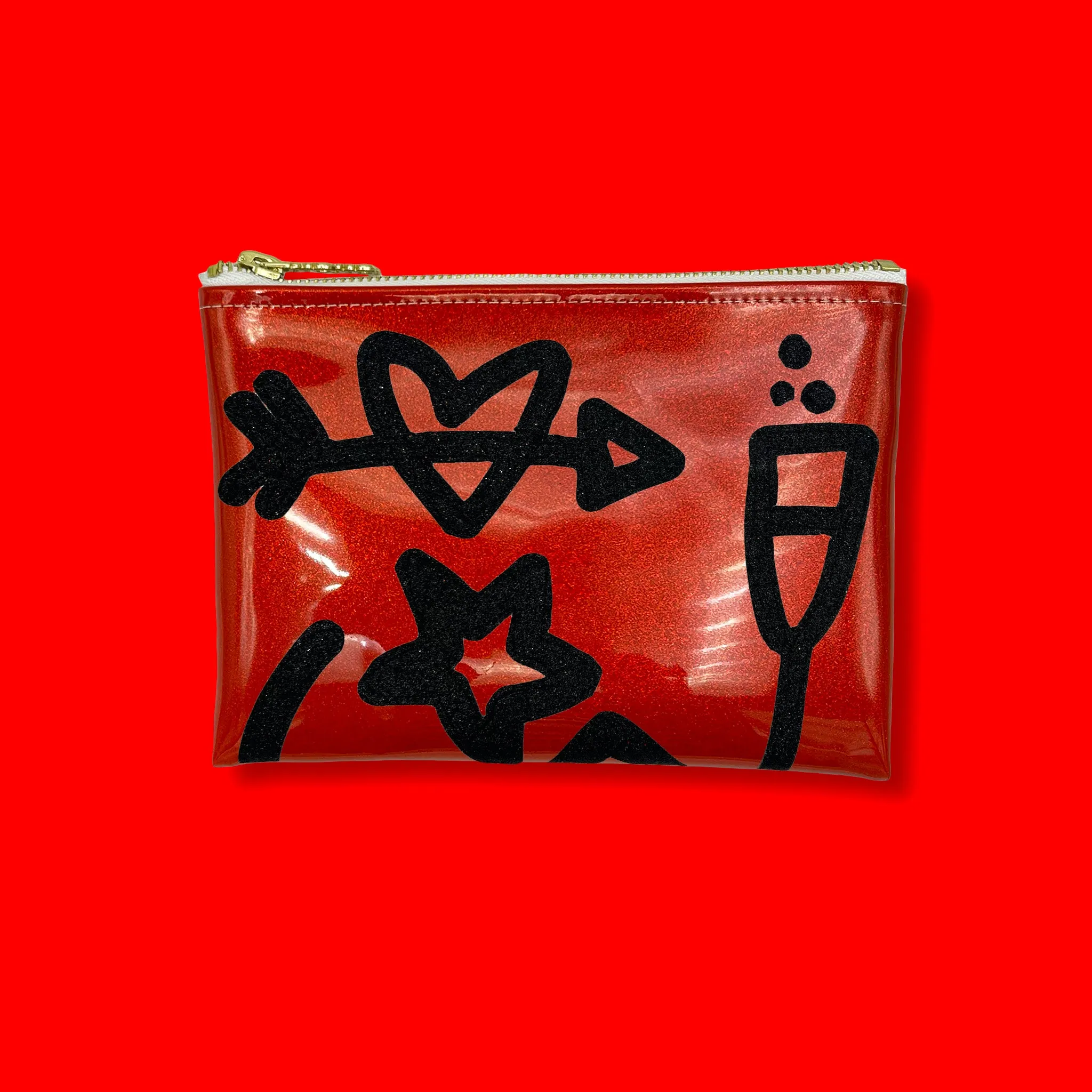The Oversized Doodle Clutch! 🖍️ Playful Art on the Go!