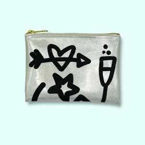 The Oversized Doodle Clutch! 🖍️ Playful Art on the Go!