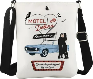 WCGXKO TV Show Inspired Crossbody Bag American Movie Lover Gift TVD Merch